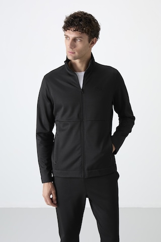 Tommy Life Carlos Siyah Standart Kalıp Erkek Eşofman Takım - 85209 Siyah