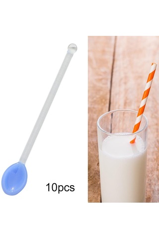 Suntek Magideal 10x Cam Çay Kaşığı Bulaşık Makinesinde Açık-mavi