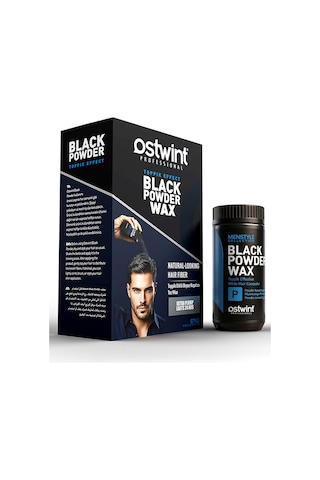 Ostwint Professional Siyahlaştırıcı Şekil Verici Topik Etkili Pudra Wax 20 G