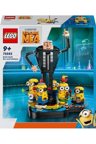 LEGO Yapım Parçalarından Gru ve Minyonlar 75582