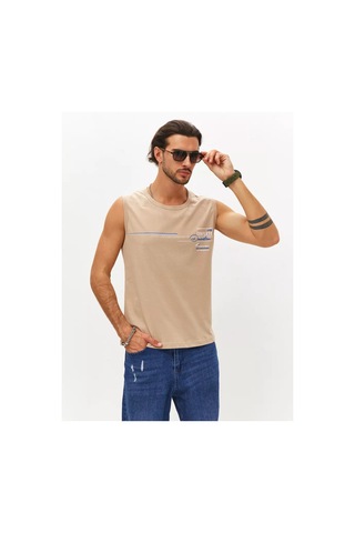 Coffa Yazlık Baskılı Spor Atlet 75832309 Bej