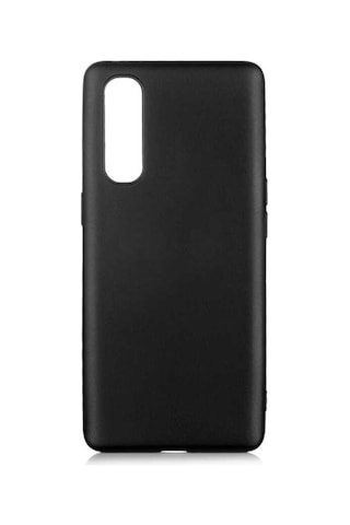 Oppo Reno 3 Pro 5G Kılıf Zore Premier Silikon Kapak-Siyah