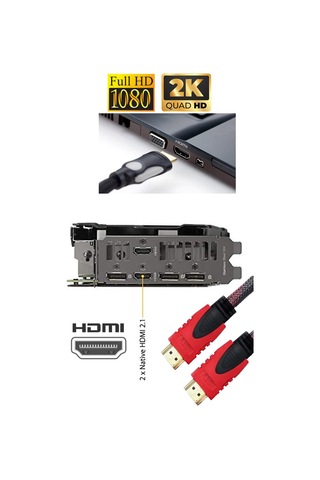 apronx apx-h1420 20 metre 1.4v hdmi Kablo