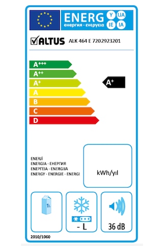 Altus ALK 464 E No-frost Buzdolabı