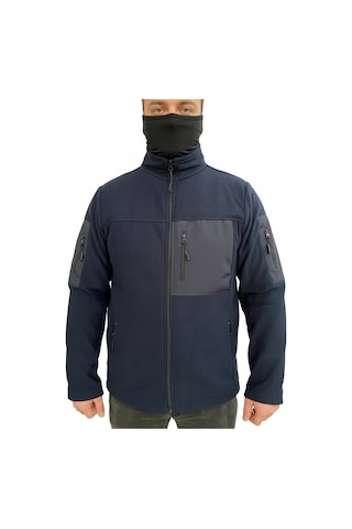Mysia Outdoor Lacivert Soft Shell Taktik Polar Mont Avcı 7 Cep Çok Renkli