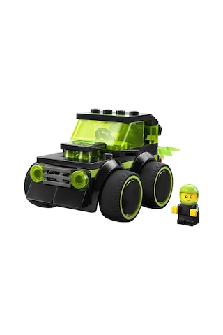 Lego City Araçlar Video Oyunu Yarış Arabası - Model Araba Seti - Sürücü Minifigürlü Yarış Oyuncağı - 60484