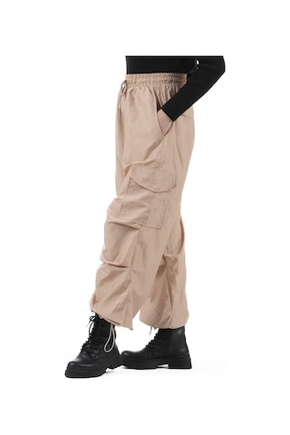 Sevitli Kargo Pantolon - Bej-1624-bej Bej
