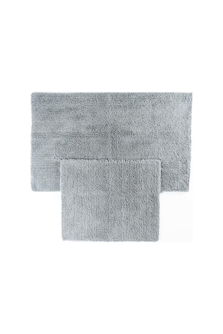 Soley Monolo %100 Doğal Pamuk 2'li Banyo Halısı Seti Çok Renkli