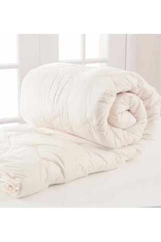 ÇİFT KİŞİLİK YÜN YORGAN %100 MERİNOS KUZU YÜNÜ İÇ DOLGU %100 PAMUK DIŞ KUMAŞ YIKANABİLİR