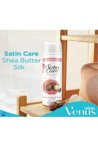 Satin Care Tıraş Jeli Kuru Ciltler 200ml X3 Adet