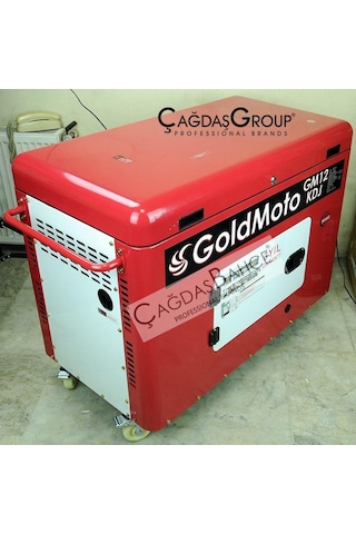 GoldMoto GM12KTDJ Dizel Marşlı Kabinli Jeneratör 12 KW Trifaze