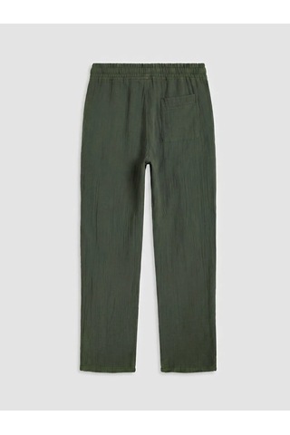 Lc Waikiki Yeşil Regular Fit Erkek Çocuk Pantolon Yesil