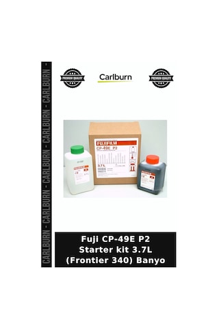 Delux Serisi Fuji Cp-49e P2 Starter Kit 3.7l Frontier 340 Banyo Fotoğraf Kimyasali Baskı Malzemesi Diğer