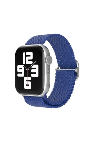 Apple Watch 42mm Star Kordon - Benekli Mavi