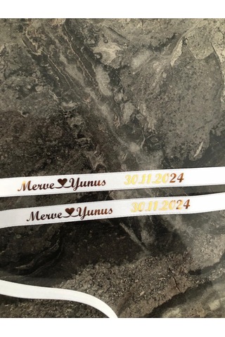 İsimli Söz Nişan Kurdelesi B-3