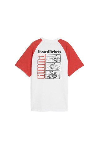Puma Mid 90s Graphic Iı Çocuk Yuvarlak Yaka Tişört Çok Renkli