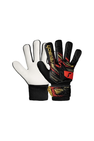 Reusch Attrakt Starter Solid Çocuk Kaleci Eldiveni 5572514-7075 Siyah - Kırmızı