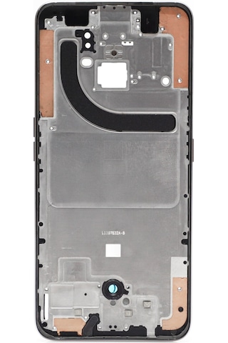 Oppo Reno2 Z 2Z Orta Kasa Ekran Çıtası-Siyah