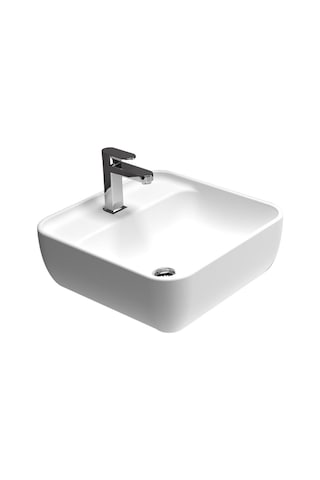 Turavit PRT0711 Porto Batarya Delikli Çanak Lavabo 40 x 40 CM