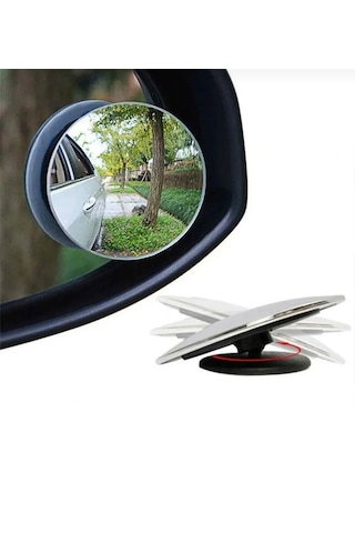Point 2 Adet Oto Araç Kör Nokta Ayna Prizmatik Ayna Araba Aynası 360 Oynar