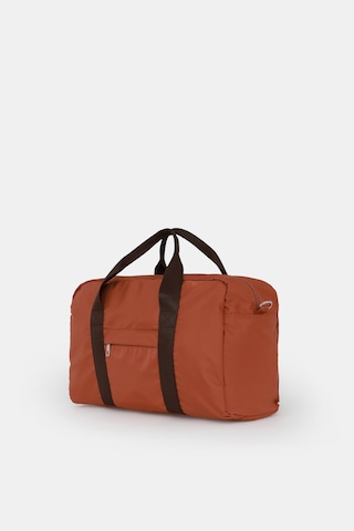 İcone Bag Kadın & Erkek Spor Çantası, Paraşüt Kumaş Önü Cepli Unisex Spor Fitness Gym Çantası Kiremit