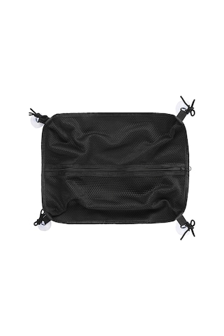 Neevoyu Sup Aletleri İçin Nefesli Ağ Desenli Depolama Çantası - 4 Süksiyon Cup İle Tahta Tutucu, 39.5x29.5cm, Oxford Kumaşı