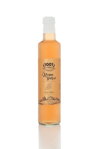 1001 Çiftliği Üzüm Sirkesi 500ml - Doğal Fermanyasyon