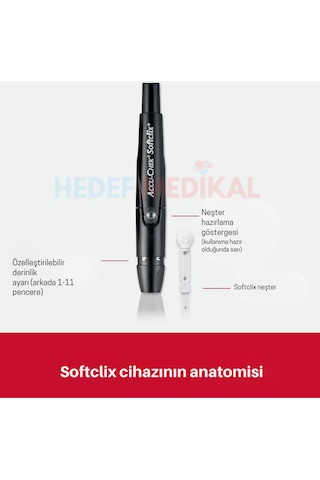 Instant Şeker Ölçüm Cihazı, 50 Adet Ölçüm Çubuğu Instant