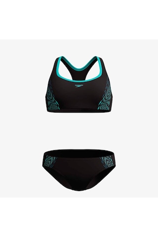 Speedo Placement 2 Kadın Siyah Bikini Takımı 8-00306016243