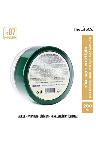 Thelifeco Derin Bakım - Doğal Şampuan 250 Ml & Saç Maskesi 200ml