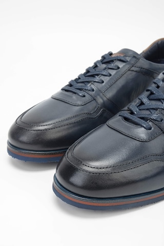 Tamer Tanca Erkek Hakiki Deri Lacivert Casual Ayakkabı 987 080 Erk Ayk Sk23/24 Lacıvert Lacivert