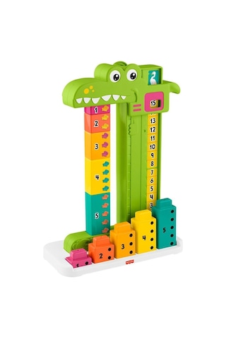 Jct13 Fisher-price Matematikçi Timsah Çok Renkli