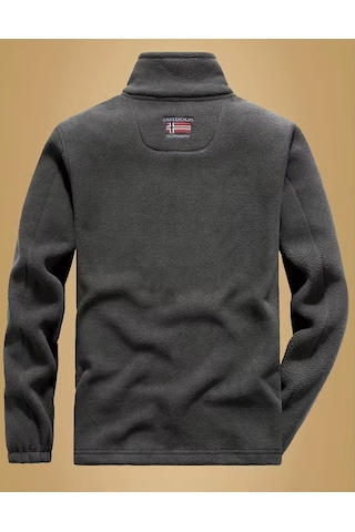 Snapbuy Erkek Polar Ceket Gri