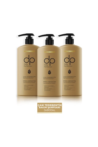 Dp Daily Perfection Şampuan Çam Terebentin 3 x 800 ML
