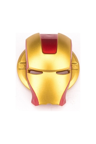 Start Stop Çerçevesi Koruyucu Kapak Metal Iron Man Sarı-kırmızı