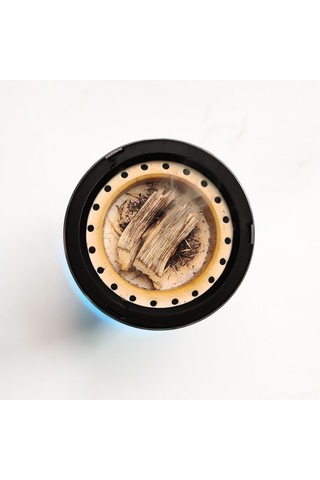 Reedark Usb Şarjlı Taşınabilir Koyu Siyah Orta Doğu Arap Stili Aromaterapi Lamba Elektrikli Kandanlık