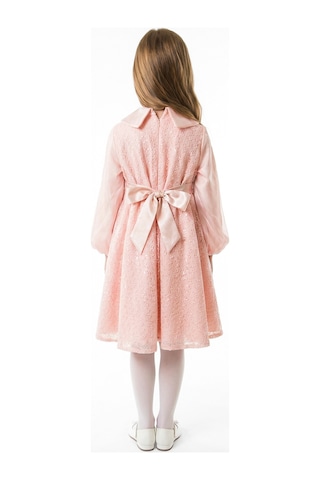Xo Kids Kız Çocuk Elbise 7-11 Yaş 26571 Pembe