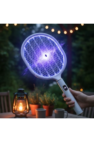 Usb Şarjlı Beyaz Renk Kendiliğinden Standlı Şarj Göstergeli Uv Iş