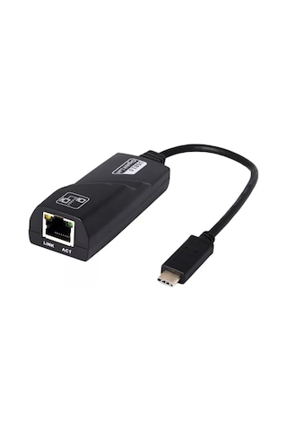 Type-c Ethernet Adaptör 1000 Mbps Gigabit Lan Type-c To Ethernet