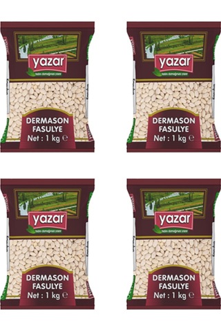 Yazar Dermason Fasulye 4 x 1 KG