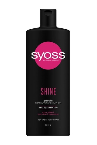 Syoss Şampuan Shine 500 ML
