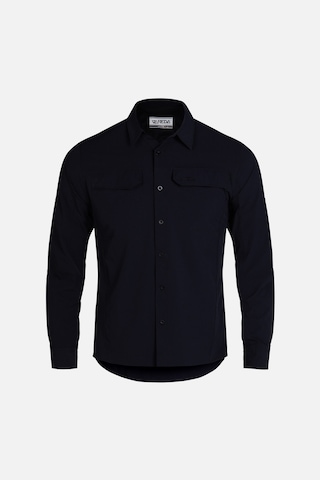 Vaneda V-clutch Erkek Gomlek Sıyah Siyah