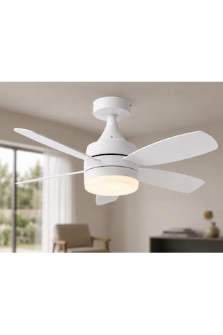 Led Aydınlatmalı Uzaktan Kumandalı Tavan Vantilatörü / Sessiz Motor / 6 Hız / Kumandalı Led Tavan Vantilatör