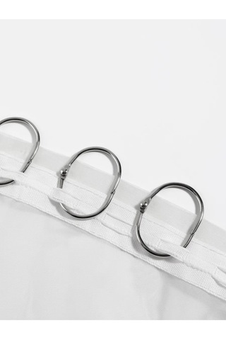 Lundo Korniş İçin Perdeler İçin Halkalar Metal Ayrılabilir Oval 28/43 Mm 438303556 Gümüş