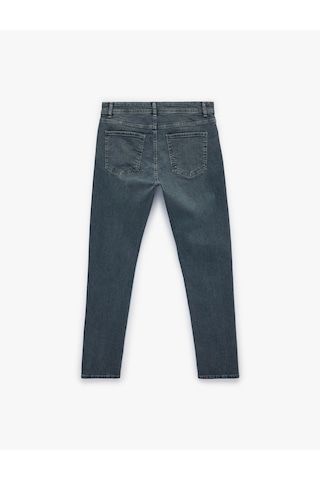 Koton Normal Bel Cepli Pamuklu Slim Fit Jean Pantolon - Brad Jean İndigo Stone 6sam40142nd İndigo - Taş
