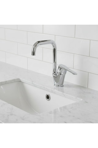 Penta Opus L Krom Yüksek Lavabo Bataryası P318 Krom