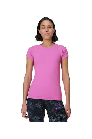 Sweaty Betty Sweaty Betty Athlete Seamless Workout Kadın Koşu Tişört 5104 Çok Renkli