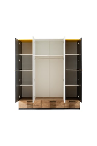 setaymobilya Relax Genç Odası 4 Kapaklı Dolap , Relax Gardırop