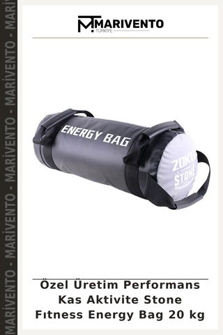 Özel Üretim Performans Kas Aktivite Stone Fıtness Energy Bag 20 Kg