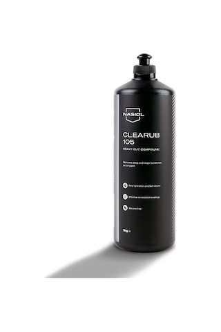 Nasiol Clearub 105 1000g Ağır Çizik Giderici Polisaj Pastası